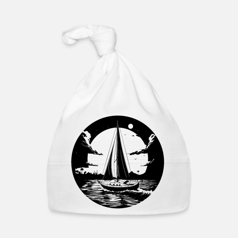 Voile graphique Bonnet bio Bébé