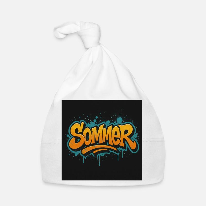 Sommer Baby Bio-Mütze