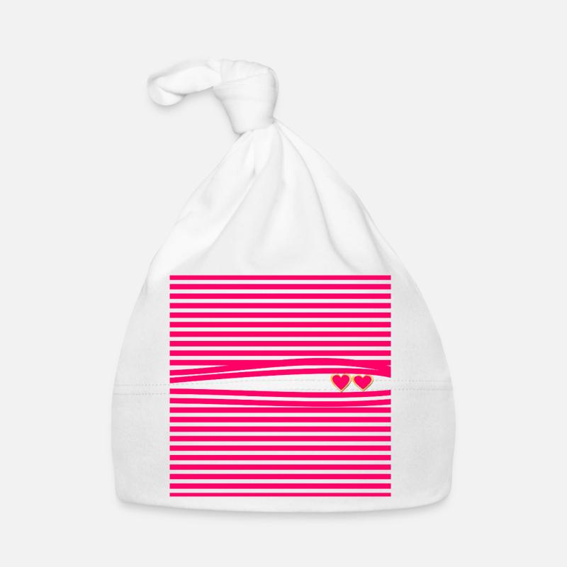 DÉCLARATION D’AMOUR RELATION CŒURS D’AMOUR Bonnet bio Bébé