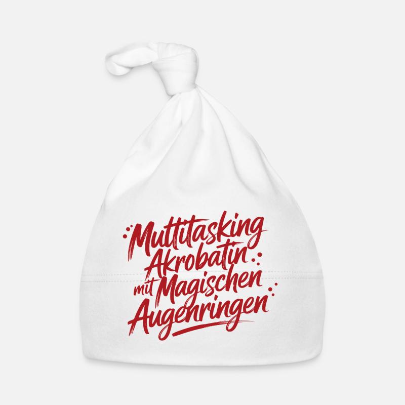 MAMA - Baby Bio-Mütze - Weiß