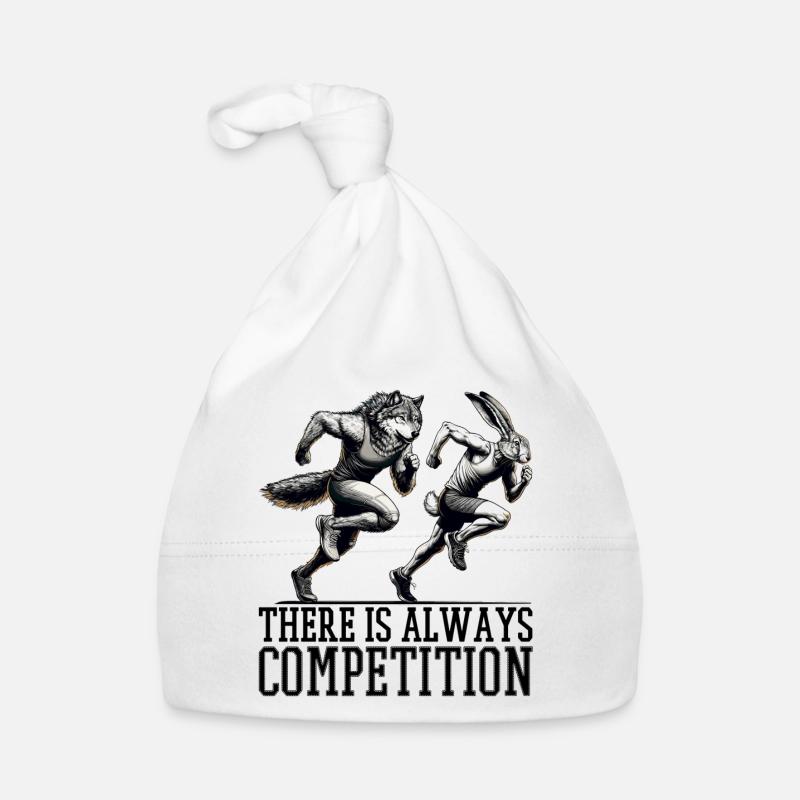 Competition Hare and Wolf Competition Gift Organic Baby Cap