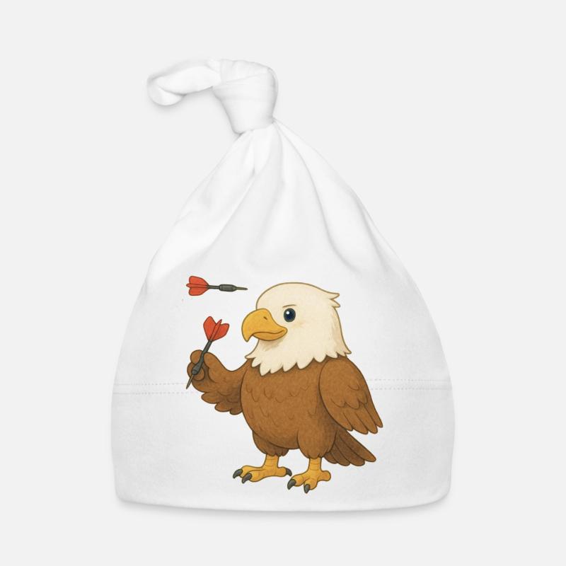 Aigle avec fléchettes Bonnet bio Bébé