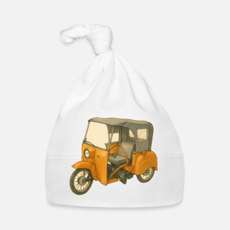 Krause Duo als Comic Baby Bio-Mütze