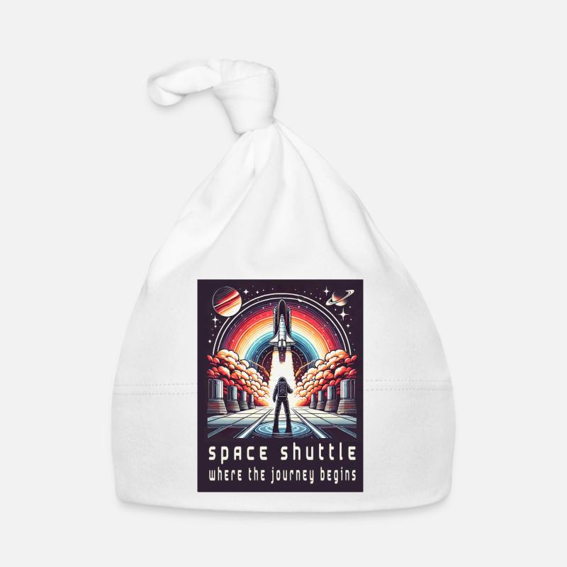 Navette spatiale - Le voyage commence Bonnet bio Bébé