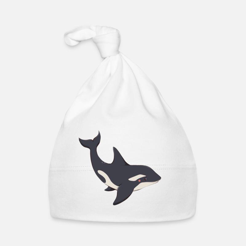 Killer whale Organic Baby Cap