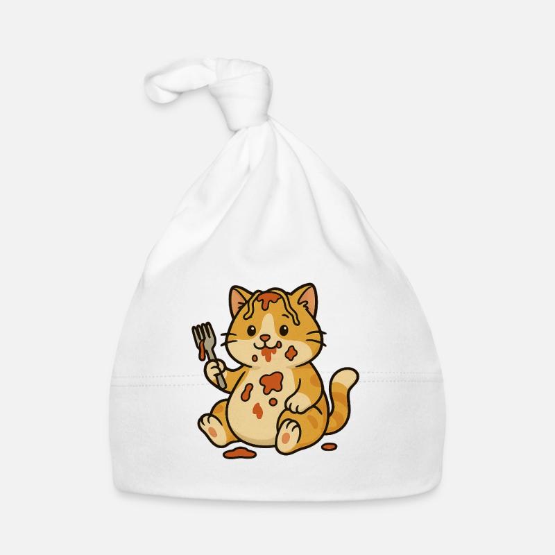 Katzenbolognese Baby Bio-Mütze