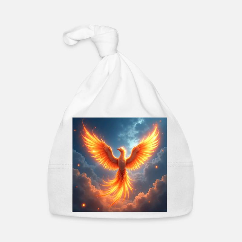 Krafttier Phoenix Baby Bio-Mütze