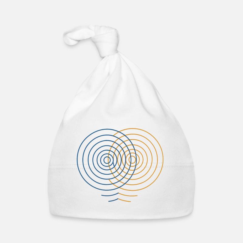 Concentric Interference – Physics Design Organic Baby Cap