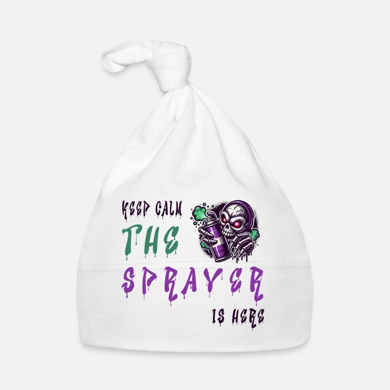 Keep Calm – The Sprayer Organic Baby Cap