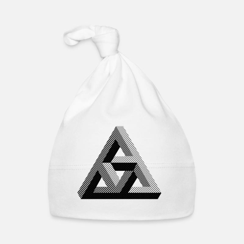 Illusions d’optique Design Triangle Bonnet bio Bébé