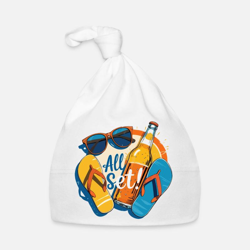 Sommer Baby Bio-Mütze