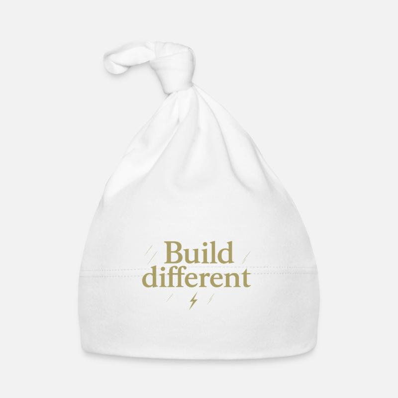 Inspirierendes Design mit Zitat Baby Bio-Mütze