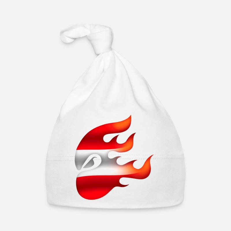 Drapeau de l’Autriche - Autriche - Ninja Bonnet bio Bébé