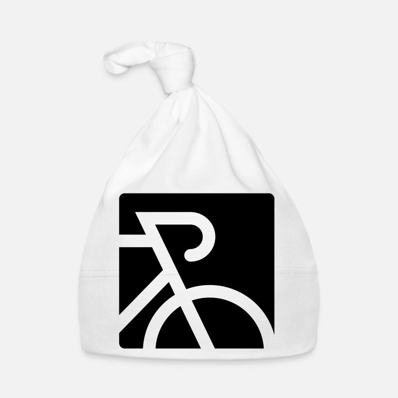 Vélo de route stylisé avec barre de chute Bonnet bio Bébé