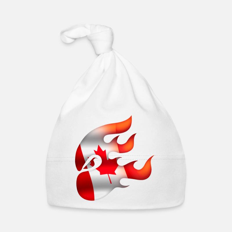 Drapeau du Canada - Canada - Ninja Bonnet bio Bébé