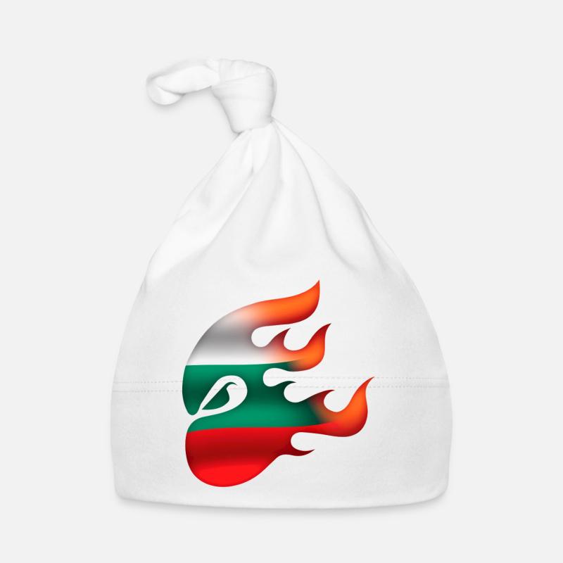 Drapeau de la Bulgarie - Bulgarie - Ninja Bonnet bio Bébé