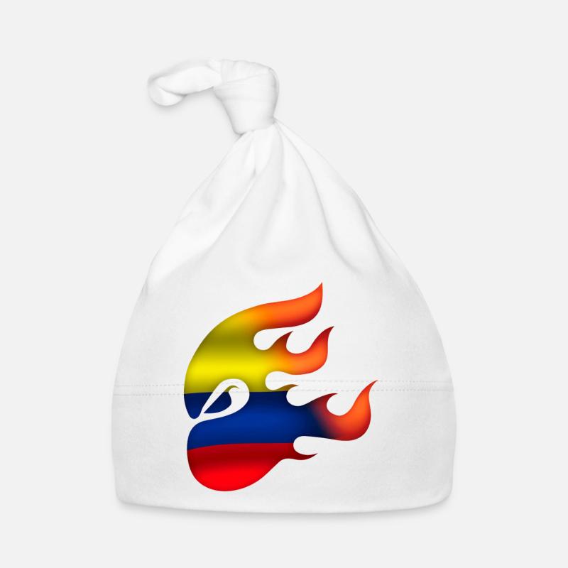 Drapeau de la Colombie - Colombie - Ninja Bonnet bio Bébé