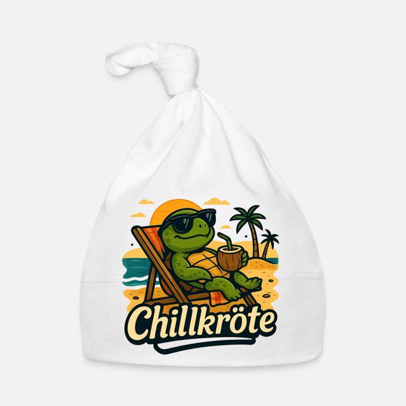 Chill toad - just take it slow Organic Baby Cap