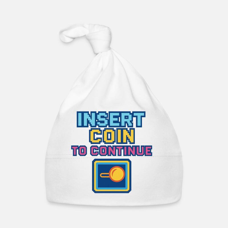 Conception de jeux d’arcade Retro Pixel Bonnet bio Bébé