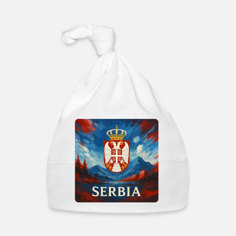 Serbian Legend Design Organic Baby Cap