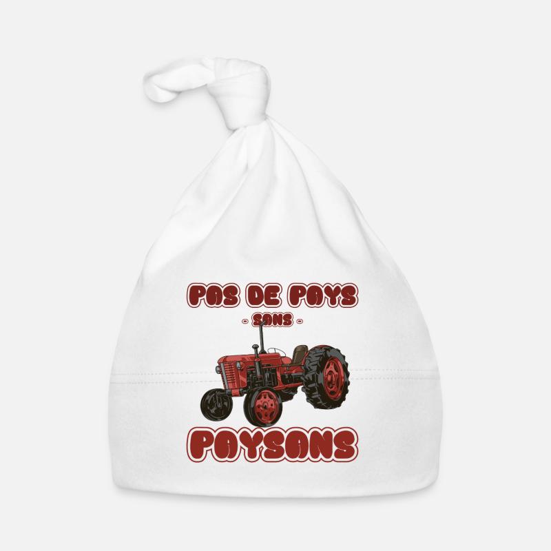 Pas de pays sans paysans Bonnet bio Bébé