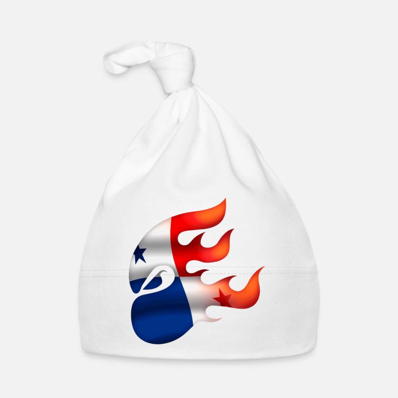 Drapeau du Panama - Panama - Ninja Bonnet bio Bébé