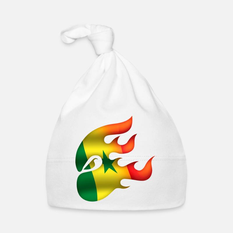 Flagge von Senegal - Senegal - Ninja Baby Bio-Mütze