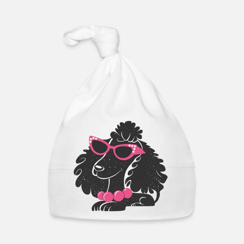 Drôle de caniche Bonnet bio Bébé