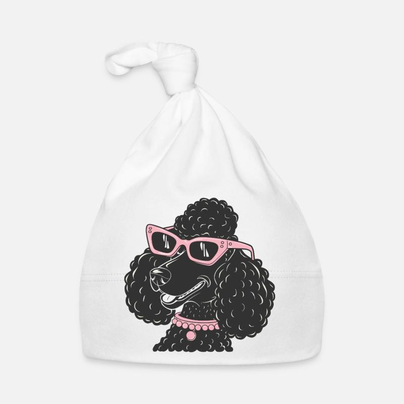 Drôle de caniche Bonnet bio Bébé