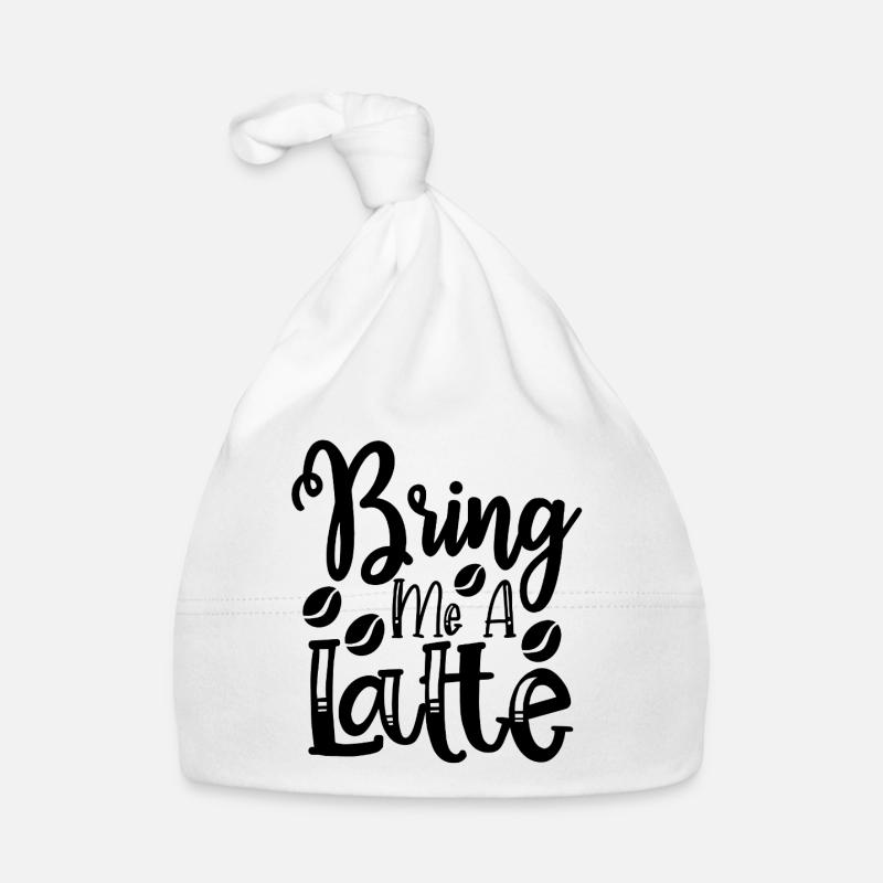 Bring mir einen Latte Baby Bio-Mütze