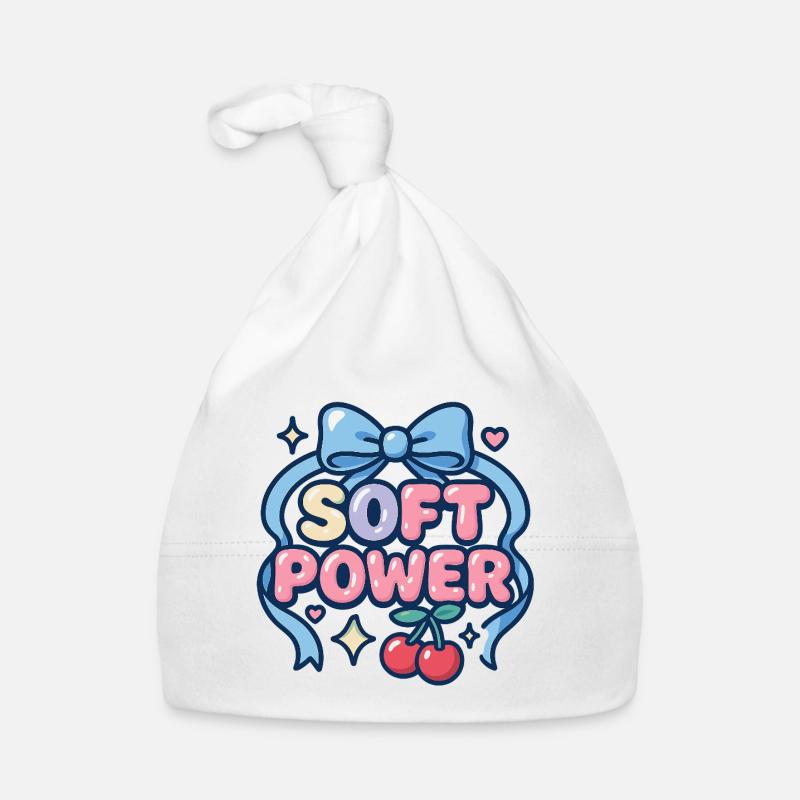 Soft Power – Kawaii Loop Organic Baby Cap