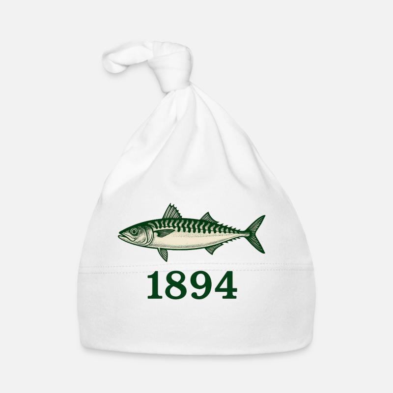 1894 Makrele Baby Bio-Mütze