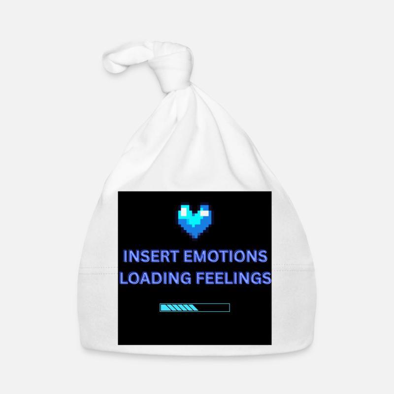 INSERT EMOTIONS LOADING FEELINGS Organic Baby Cap