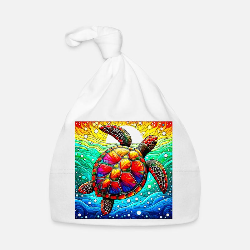 turtle Organic Baby Cap