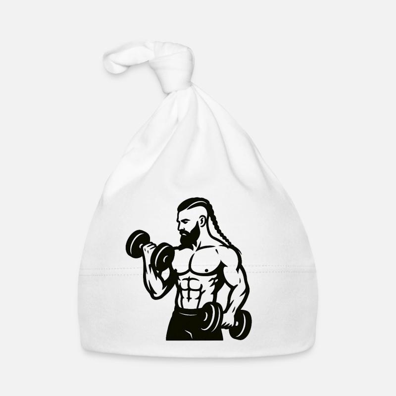 Muscle strength during dumbbell training #nordicwarrior Organic Baby Cap