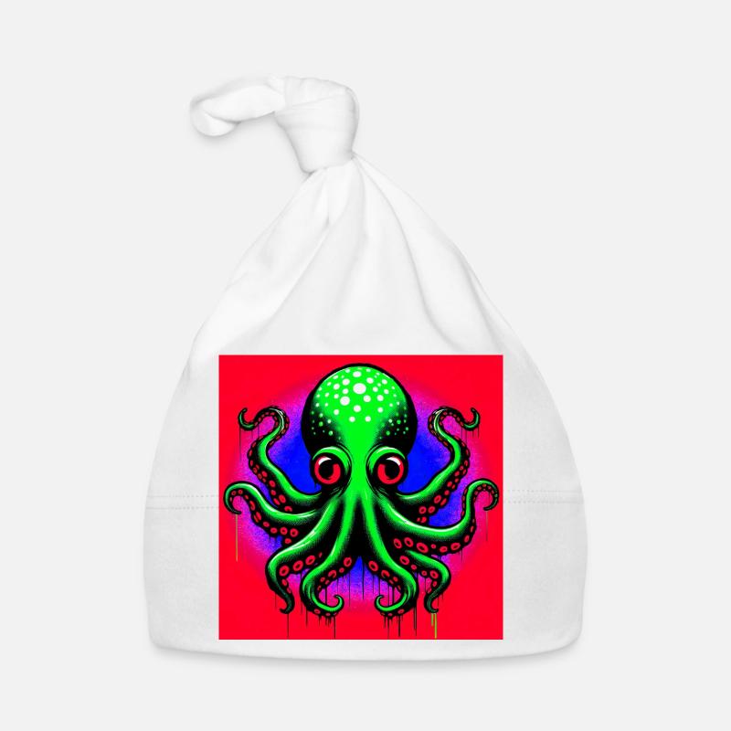 Octopus Organic Baby Cap