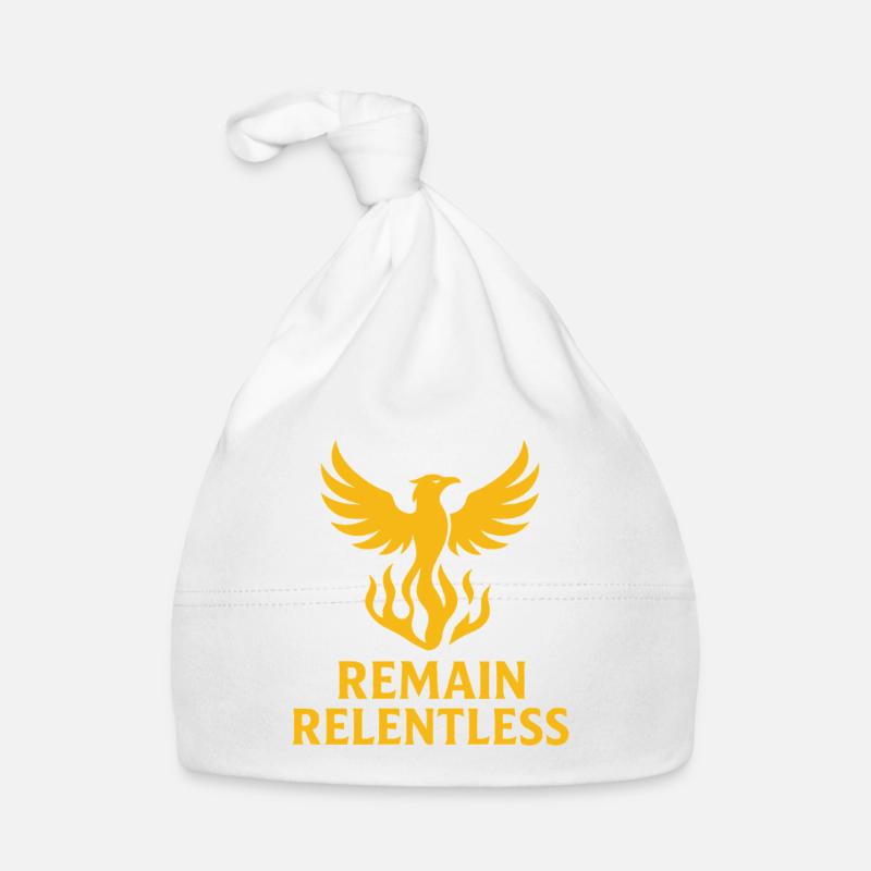 Remain Relentless – Discipline Tee Organic Baby Cap