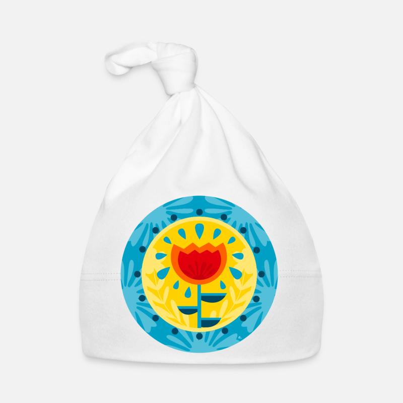 POP BLUME Baby Bio-Mütze