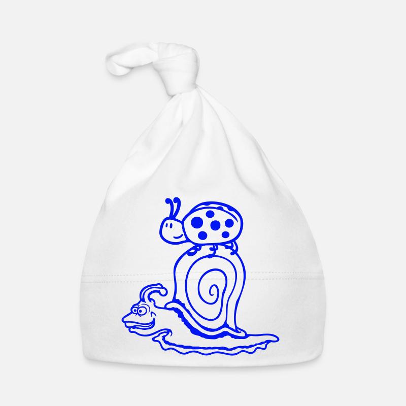 Snail 2 Friends Ladybug Fast Team Cute Organic Baby Cap