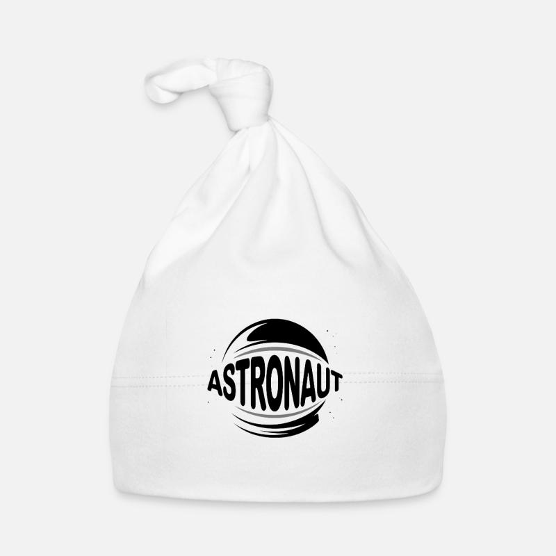 Astronaut - Cool Astonomy Logo Baby Bio-Mütze