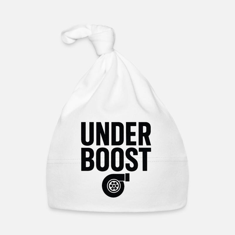 Conception du logo Under Boost Bonnet bio Bébé