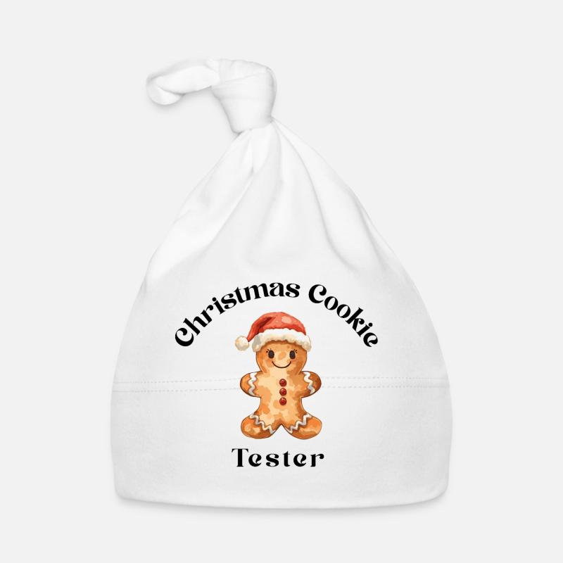 Christmas Cookie Tester – Lebkuchen Style Baby Bio-Mütze