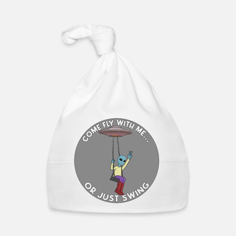 Venez voler avec moi ou balancez-vous simplement dans un OVNI extraterrestre Bonnet bio Bébé