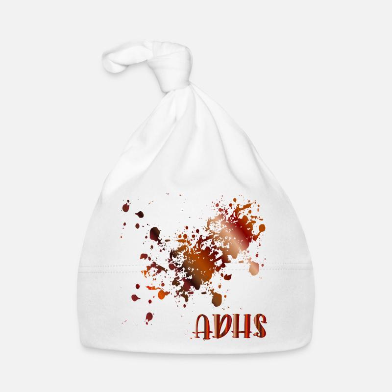 ADHS - FLECKEN CHAOS Baby Bio-Mütze