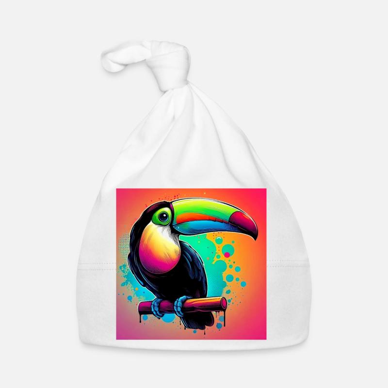 toucan Organic Baby Cap