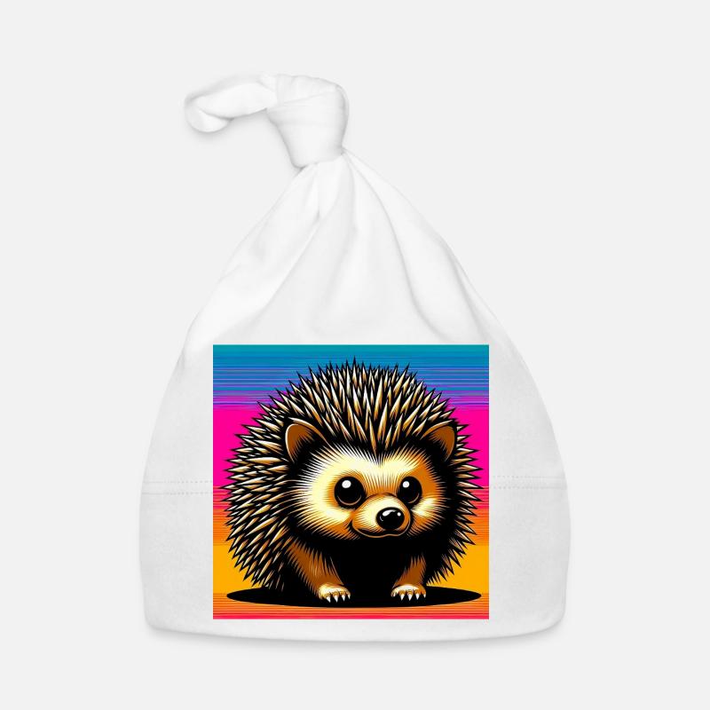 Igel Baby Bio-Mütze