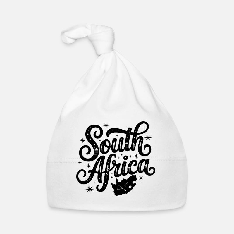 Afrique du Sud - Conception de souvenirs Bonnet bio Bébé