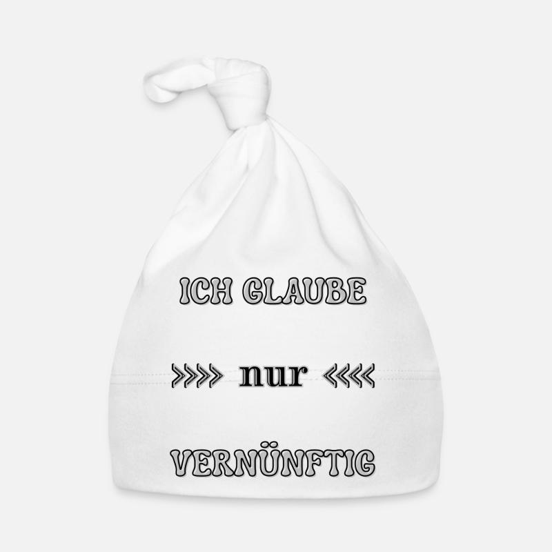 Je pense que seule une déclaration Wordart raisonnable Bonnet bio Bébé