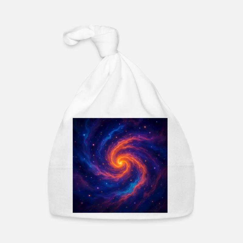 Vortex galactique dans l’espace Bonnet bio Bébé