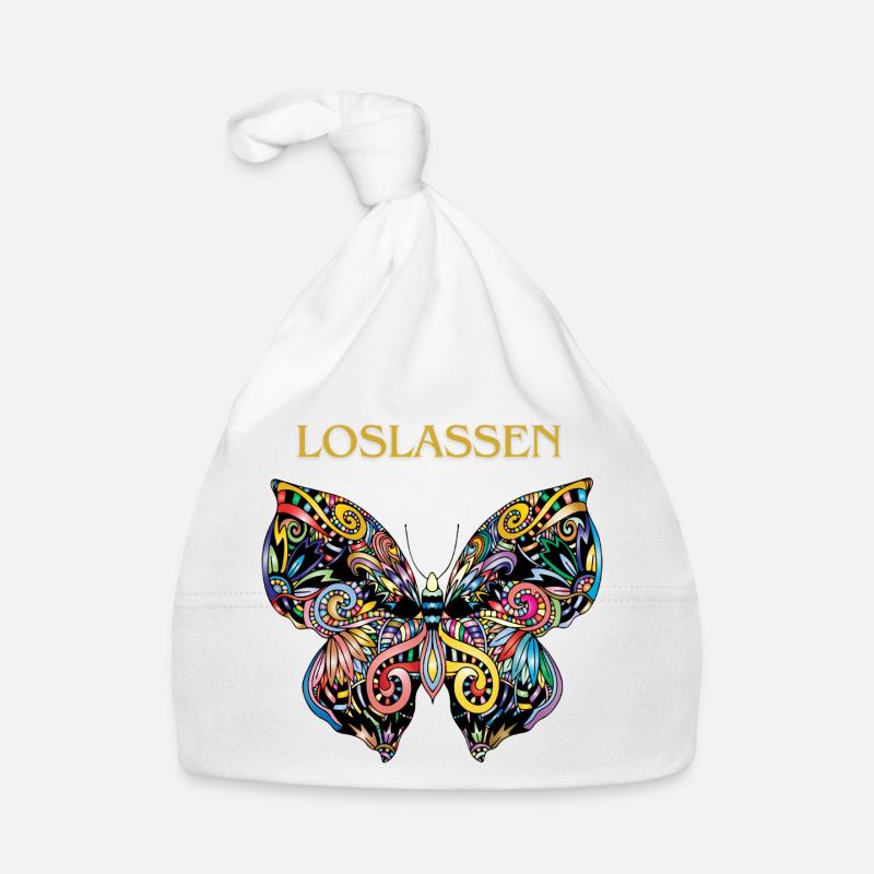 magic butterfly LOSLASSEN Baby Bio-Mütze